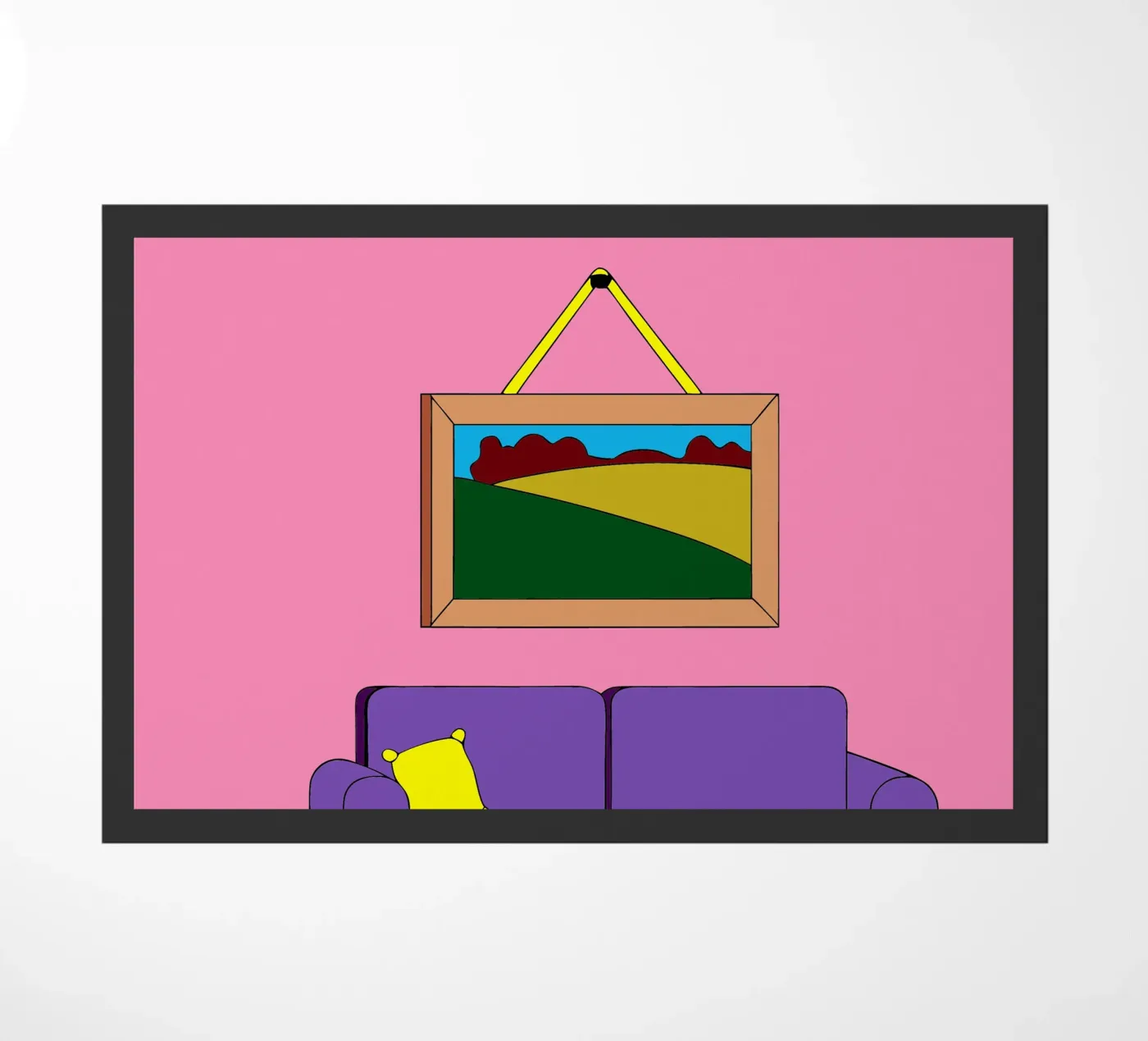 Sedia e telaio zerbino da OUR SHOP