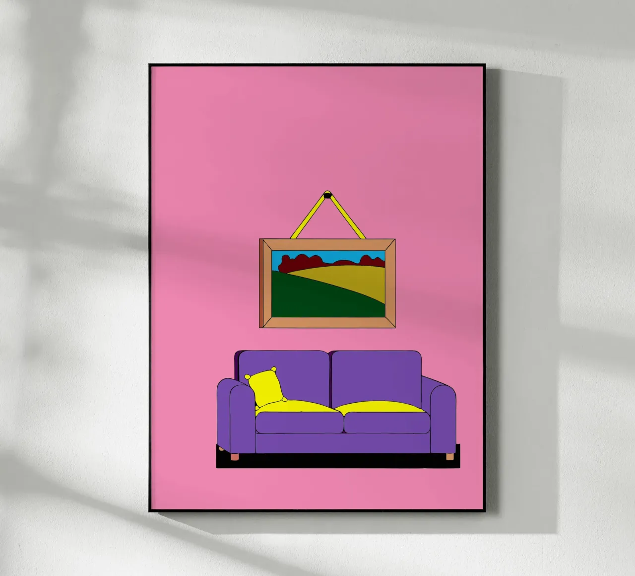 Sedia e telaio plexiglass da OUR SHOP