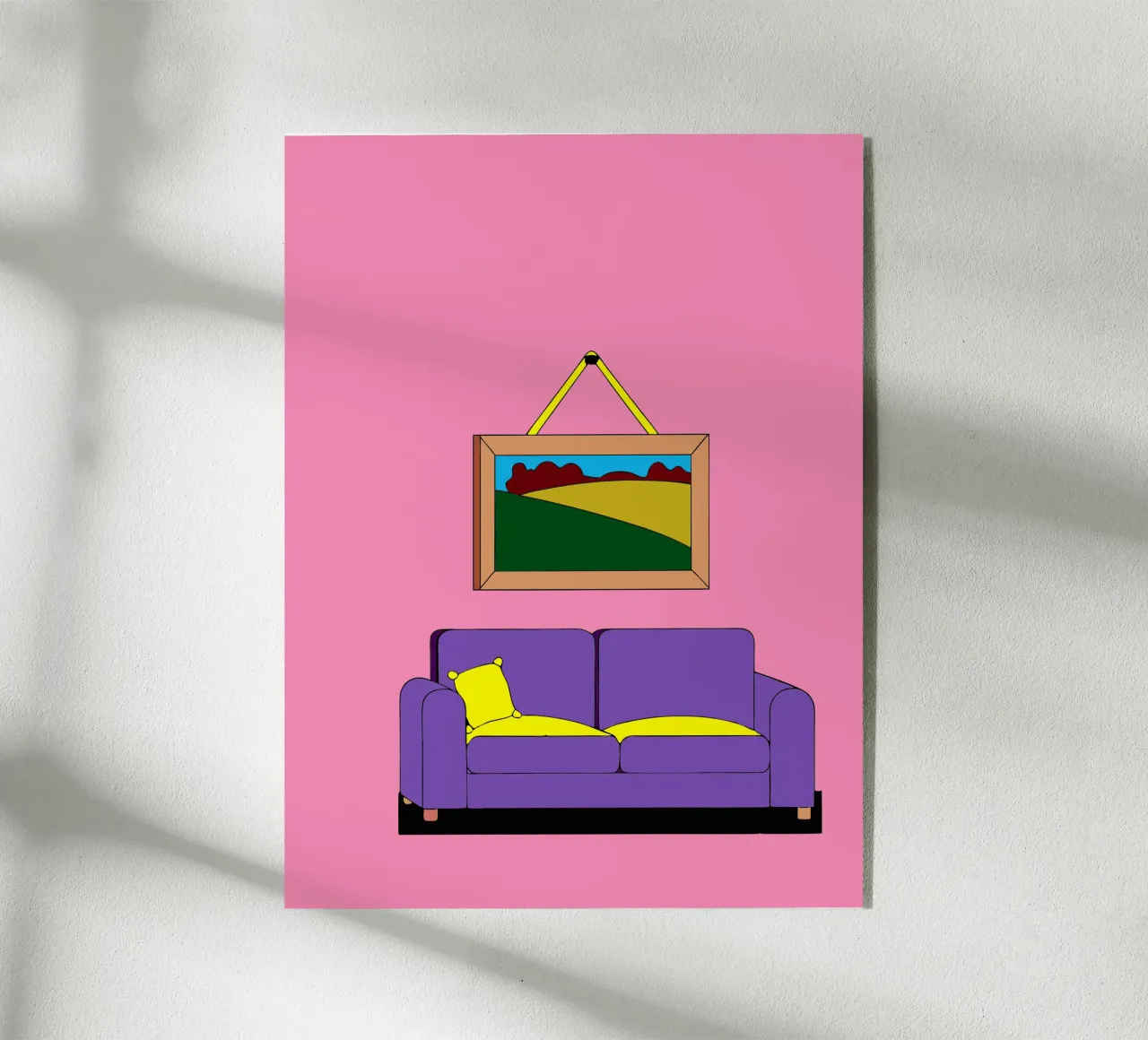 Sedia e telaio plexiglass da OUR SHOP