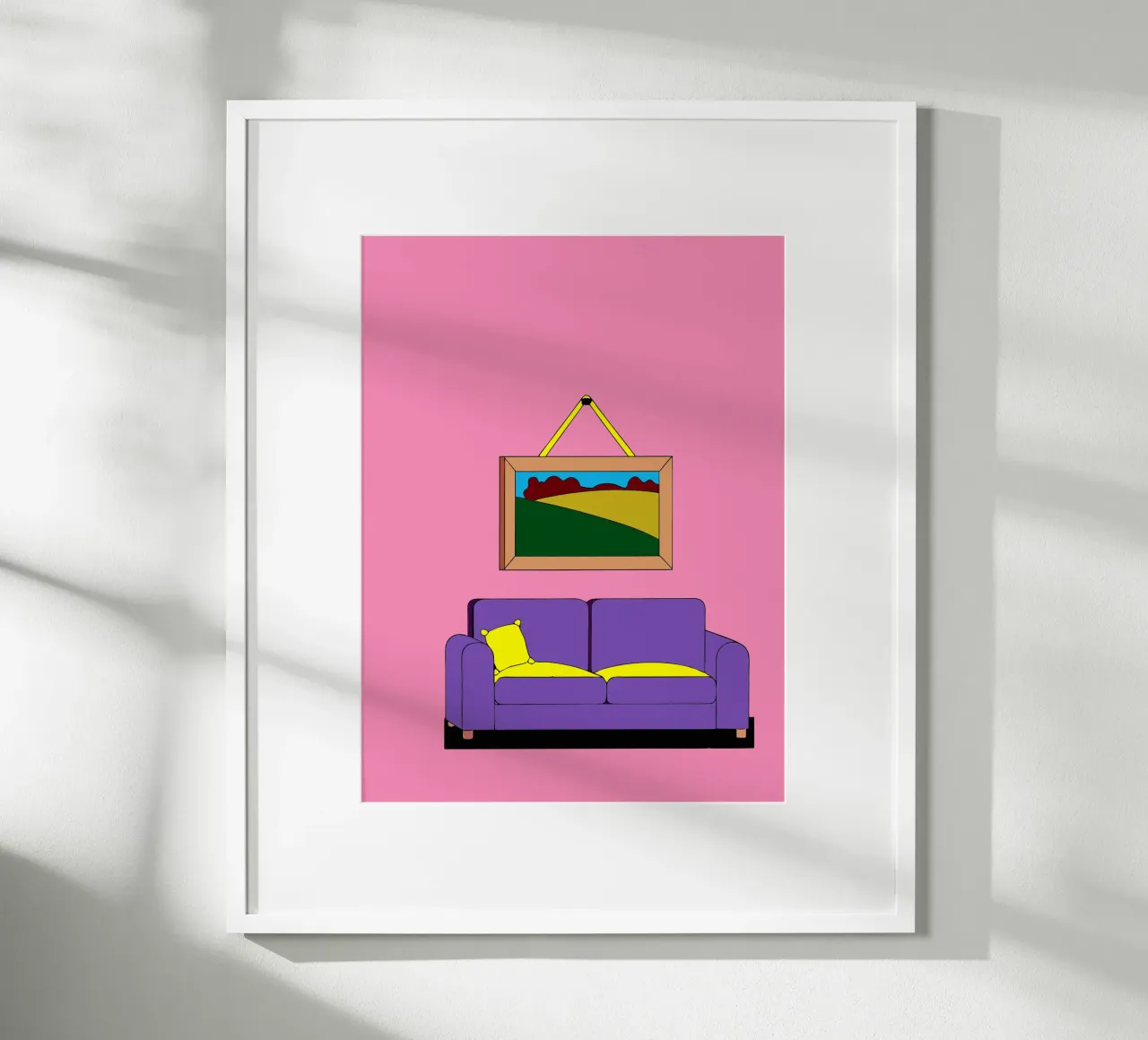 Sedia e telaio poster da OUR SHOP