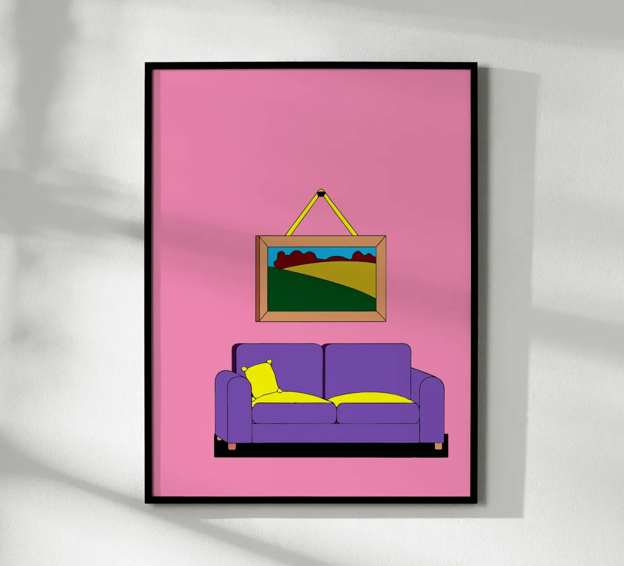 Sedia e telaio poster da OUR SHOP