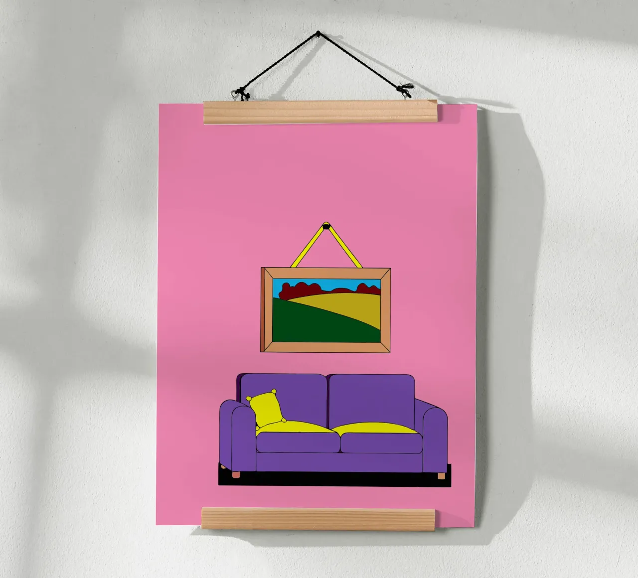 Sedia e telaio poster da OUR SHOP