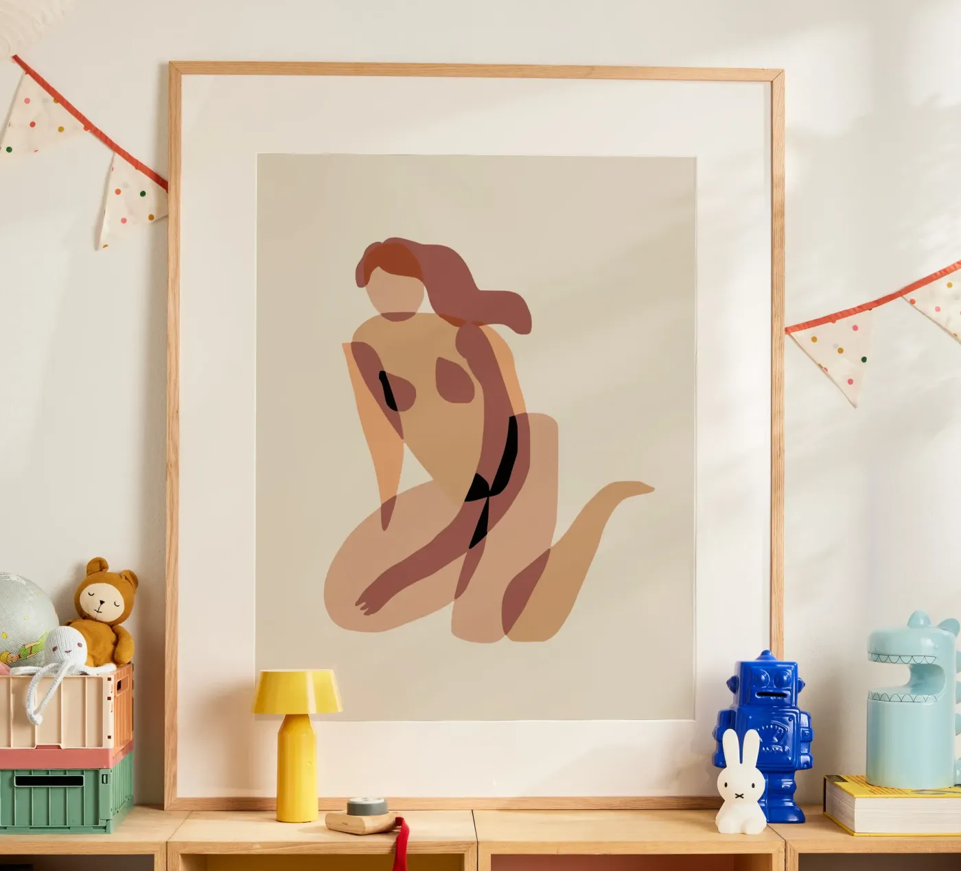 Beige nudo poster da Little Dean