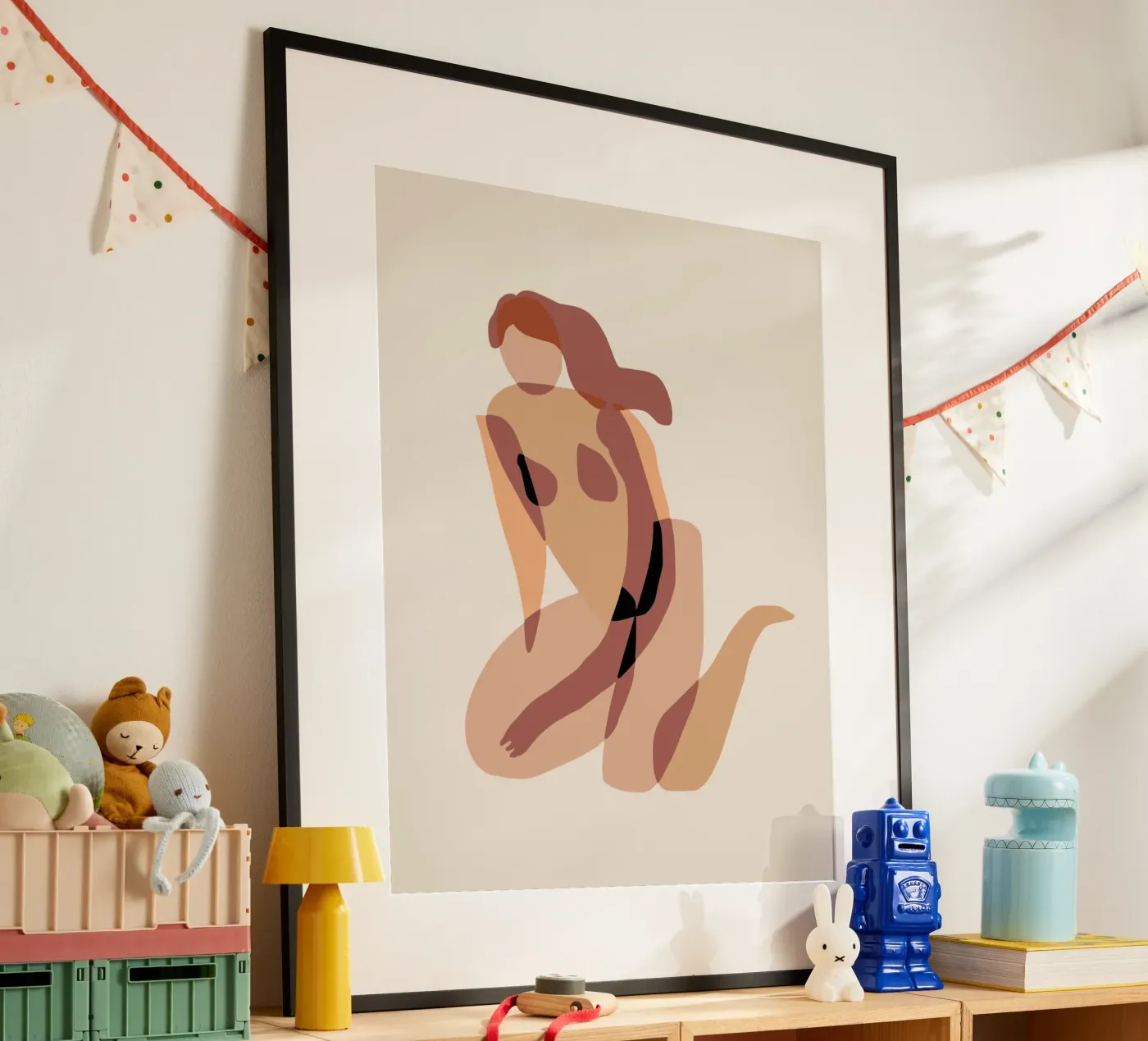 Beige nudo poster da Little Dean