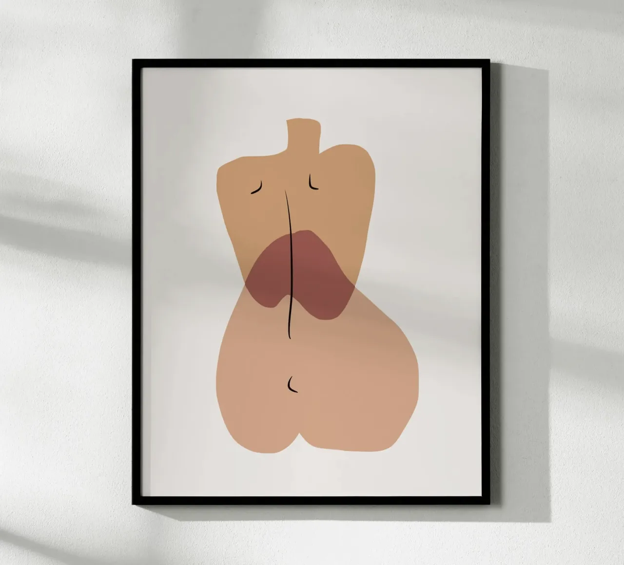 Beige nudo 02 poster da Little Dean