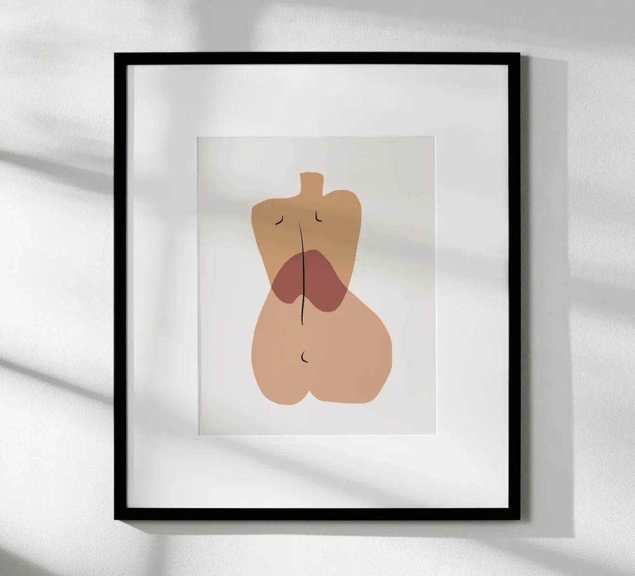 Beige nudo 02 poster da Little Dean