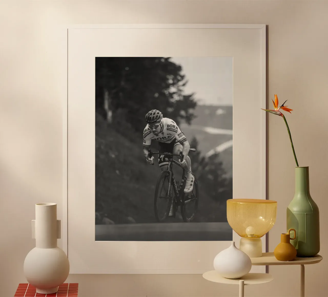 lotte top per le bici da corsa poster da ambo store