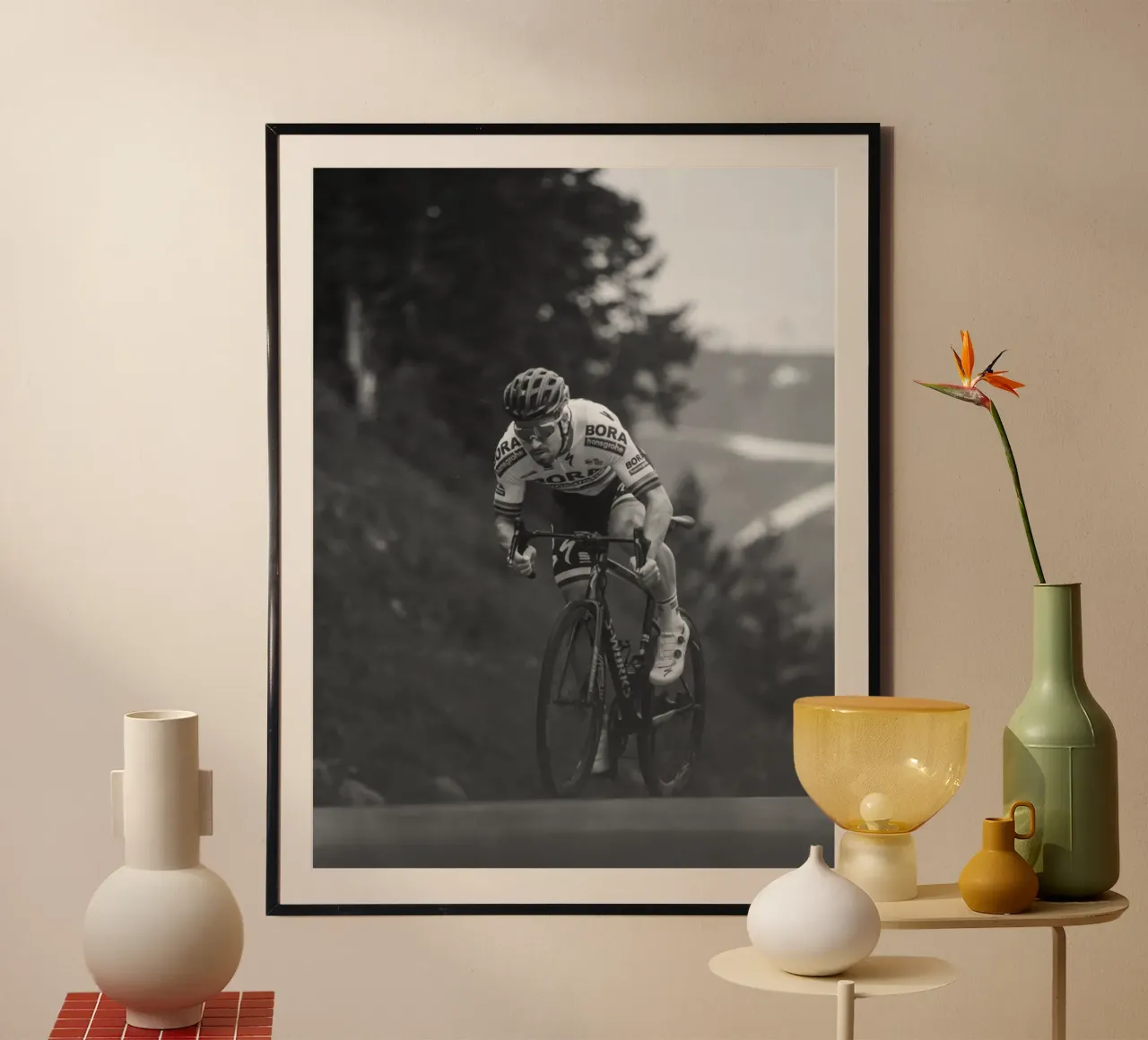 lotte top per le bici da corsa poster da ambo store