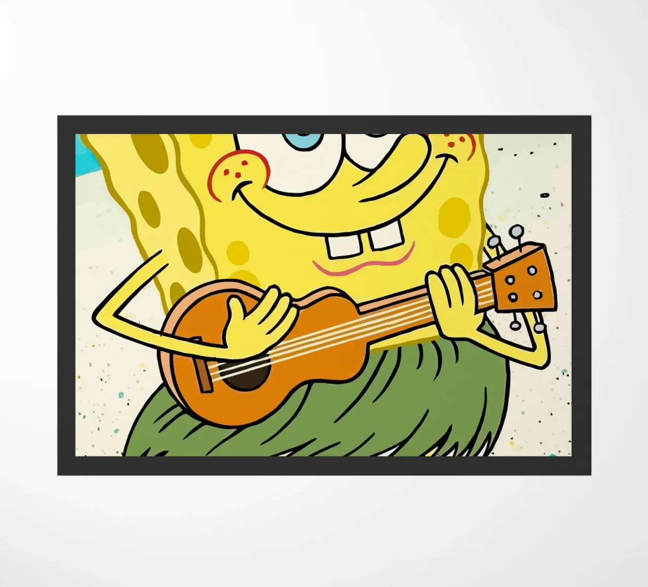 SpongeBob playing guitar zerbino da Dumery Art