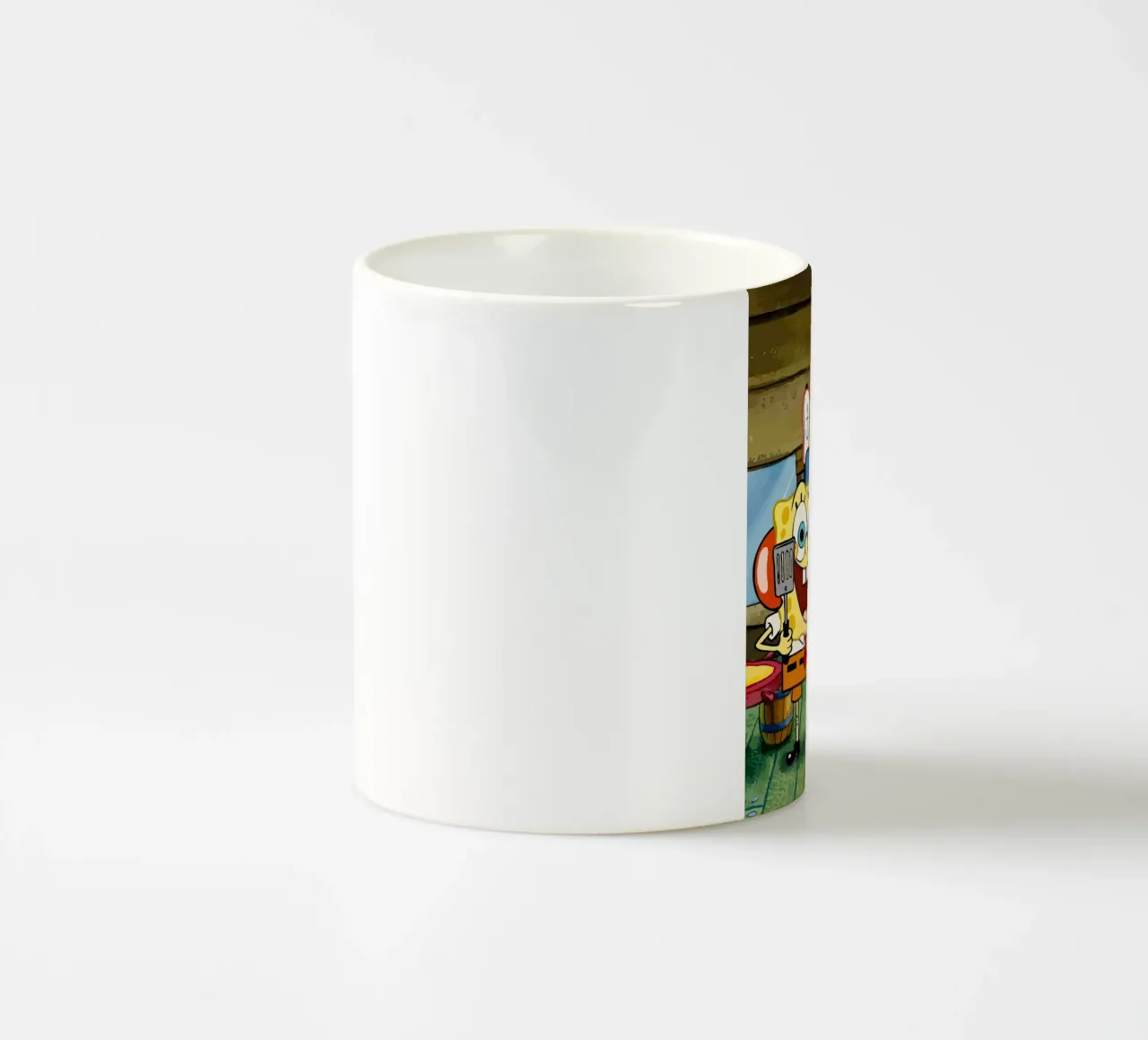 Spongebob and Mr.Krabs tazza in ceramica da Dumery Art