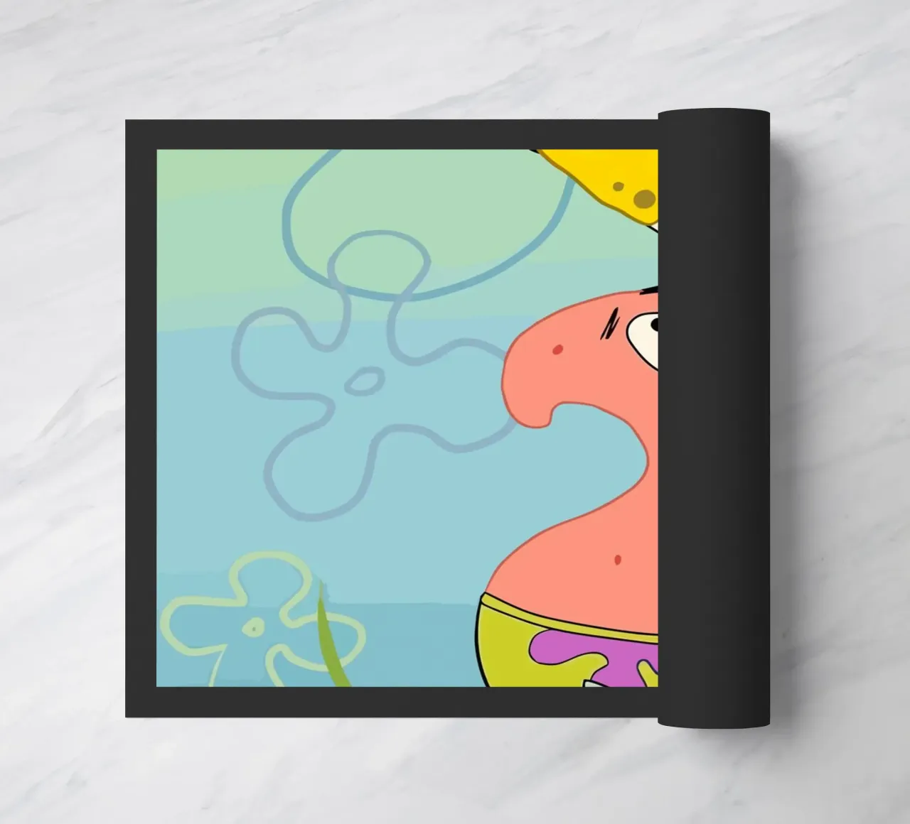 SpongeBob, Patrick, and Squidward work together to catch je zerbino da Dumery Art