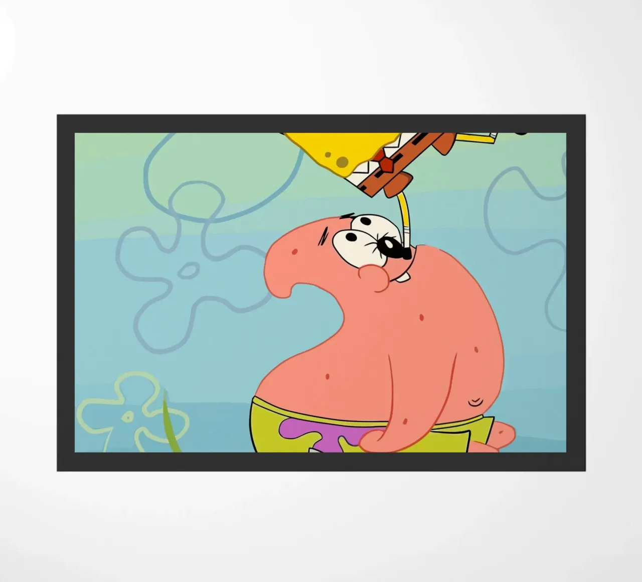 SpongeBob, Patrick, and Squidward work together to catch je zerbino da Dumery Art