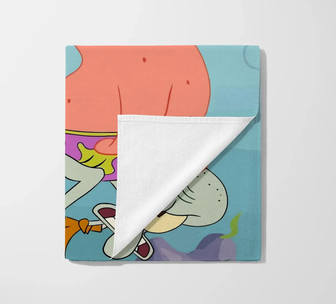 SpongeBob, Patrick, and Squidward work together to catch je telo mare da Dumery Art