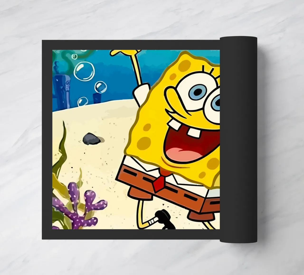 Spongebob is happy zerbino da Dumery Art