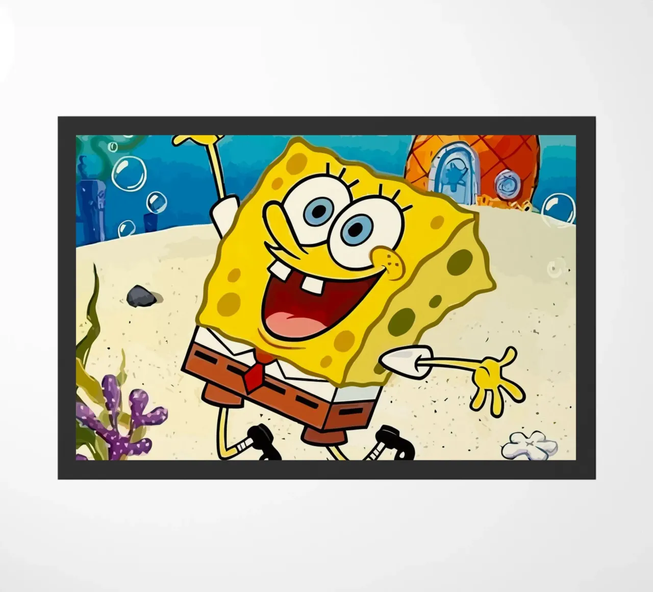 Spongebob is happy zerbino da Dumery Art