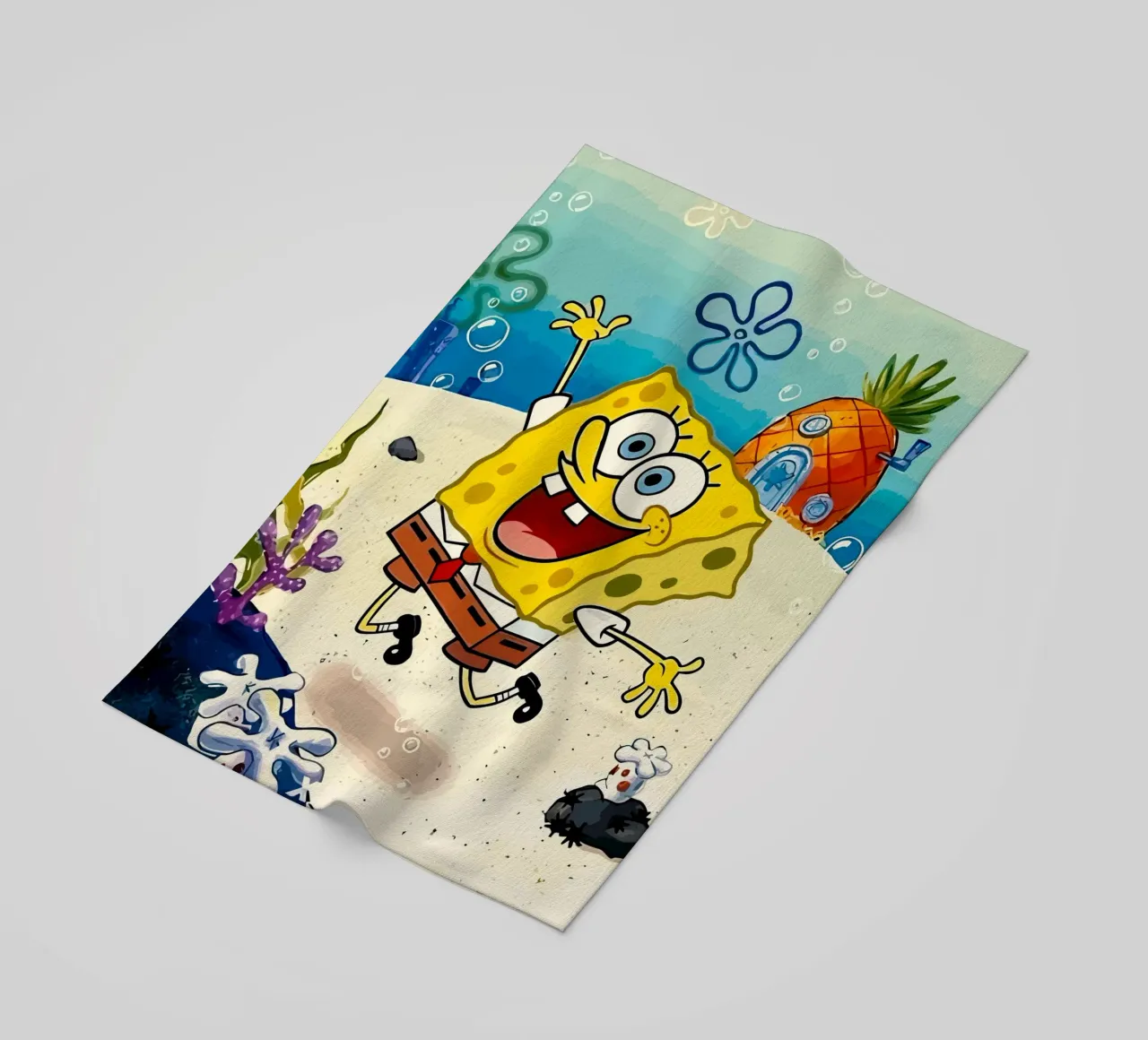 Spongebob is happy telo mare da Dumery Art