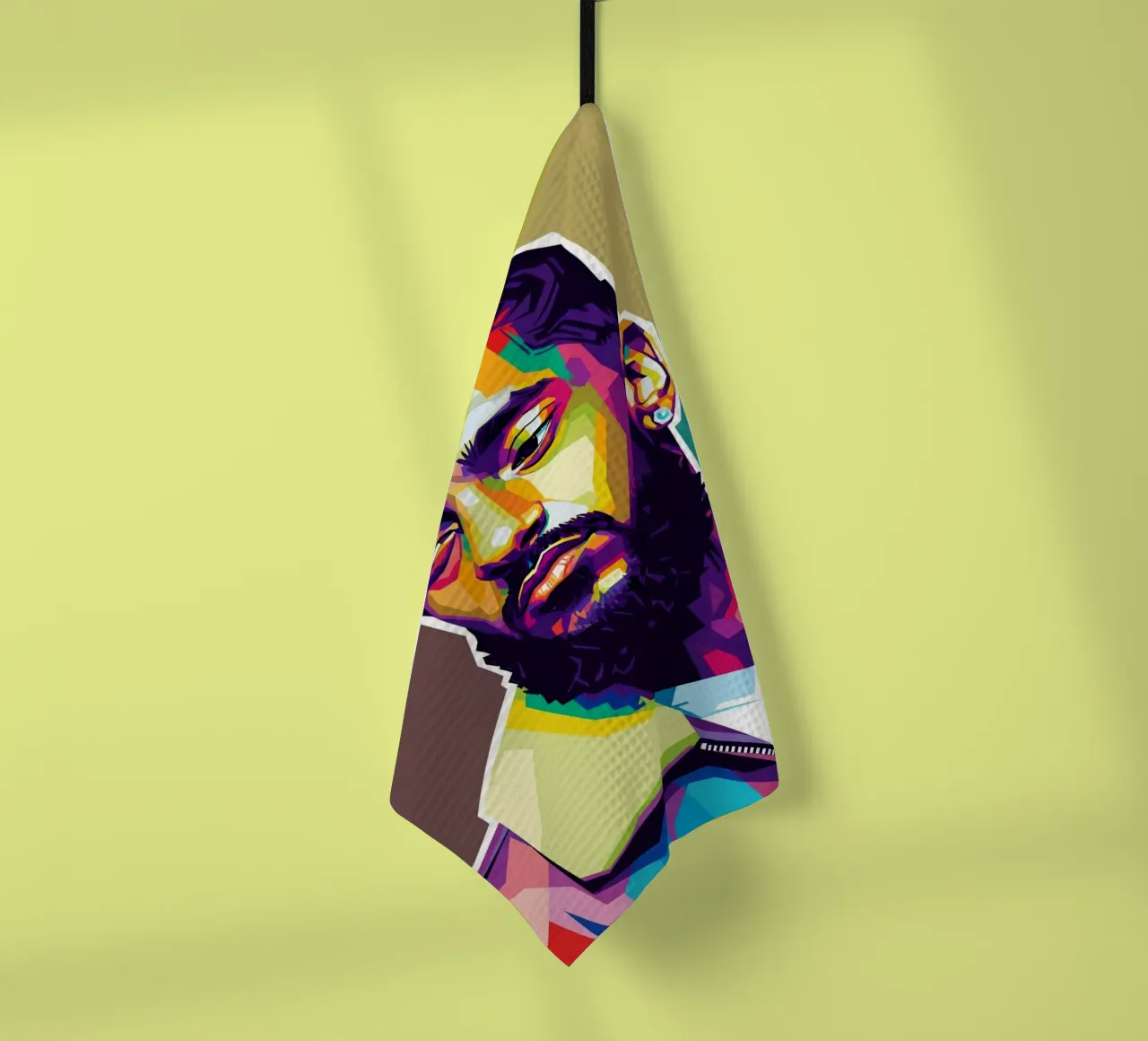 Portrait pop art de Nipsey Hussle #1 torchon de Hantamrata