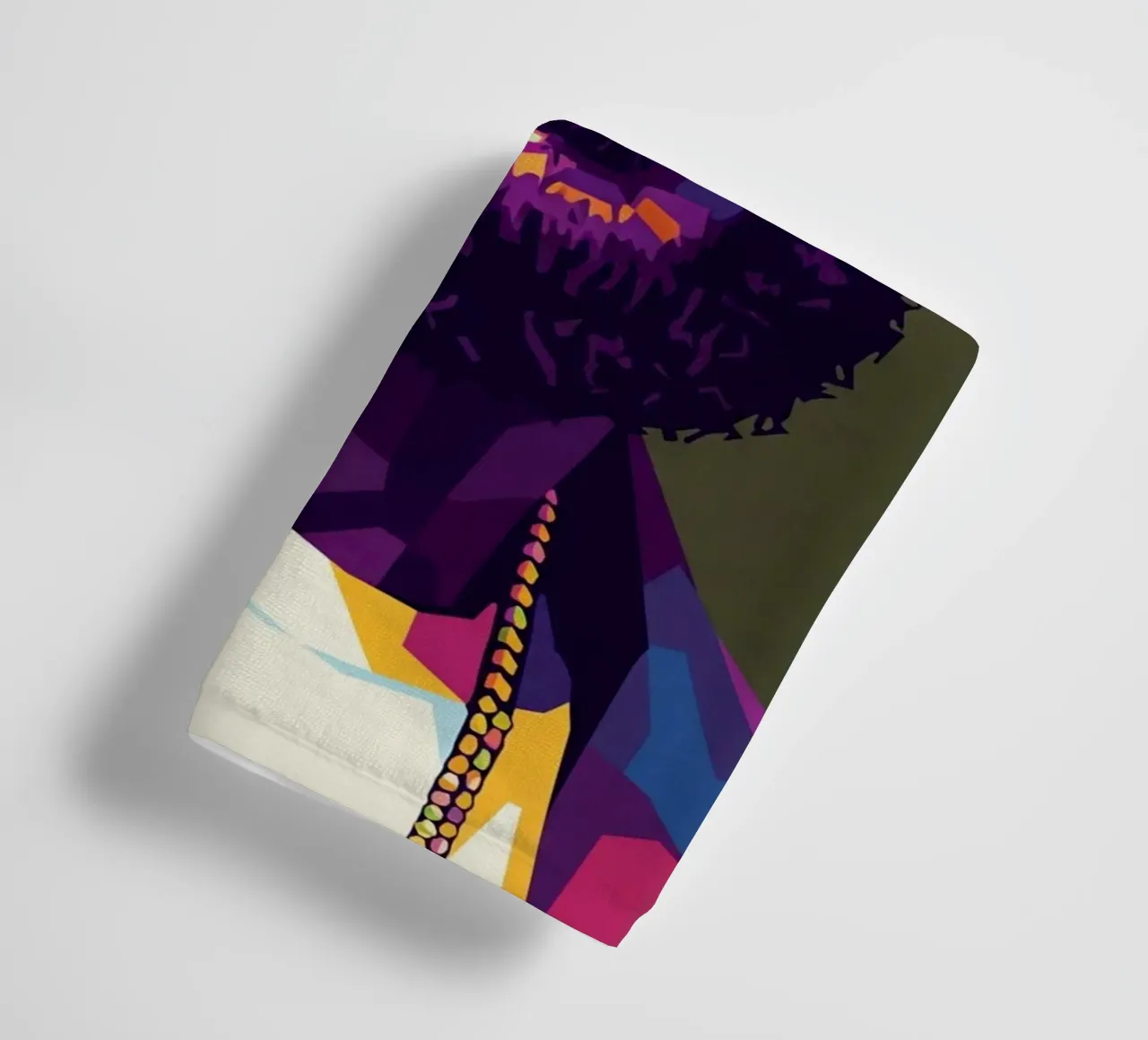 Nipsey Hussle pop art portrait #2 towel by Hantamrata