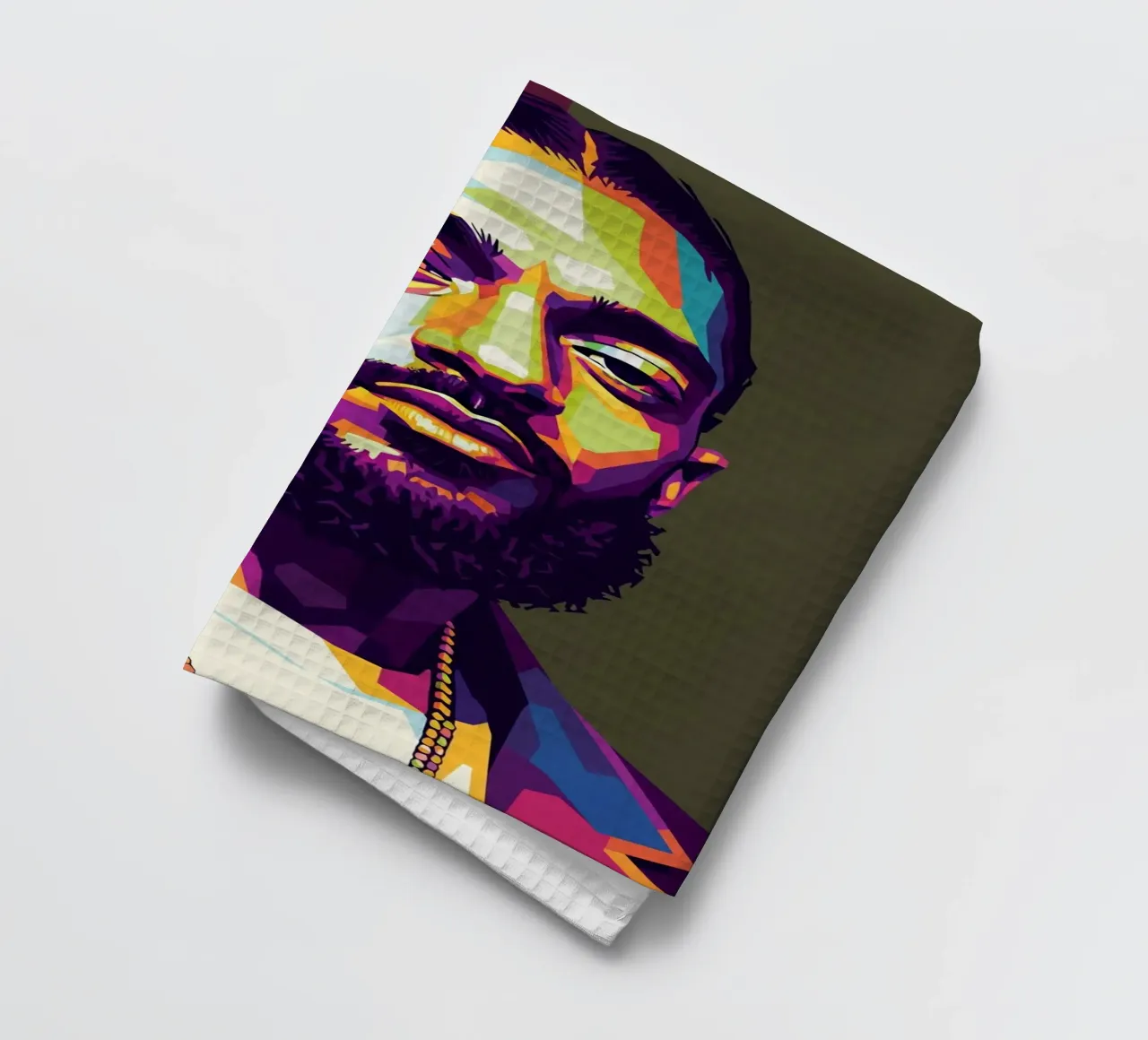 Portrait pop art de Nipsey Hussle #2 torchon de Hantamrata