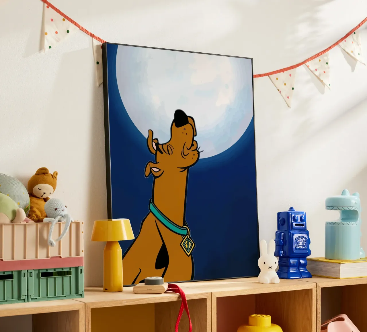 Scooby-Doo alluminio dibond da Dumery Art