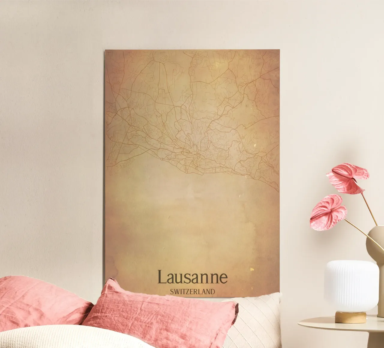 Lausanne SWITZERLAND poster da WorldPrint