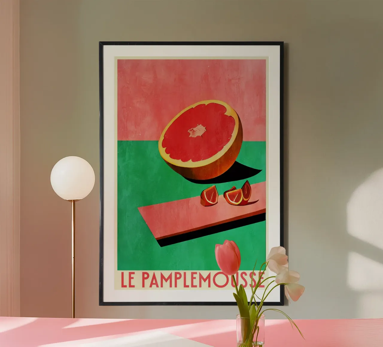 Le Pamlemousse poster da Bo Anderson