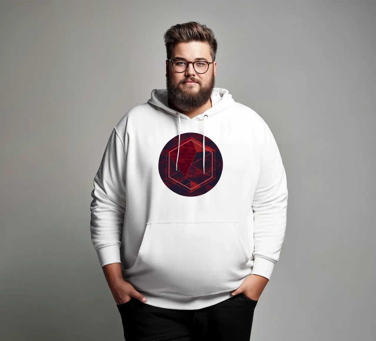 Thinking felpa con cappuccio da againstbound