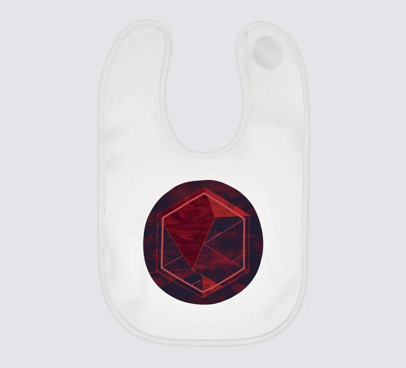 Thinking baby slabbetje van againstbound