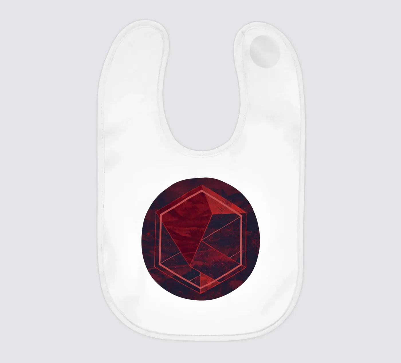 Thinking baby slabbetje van againstbound