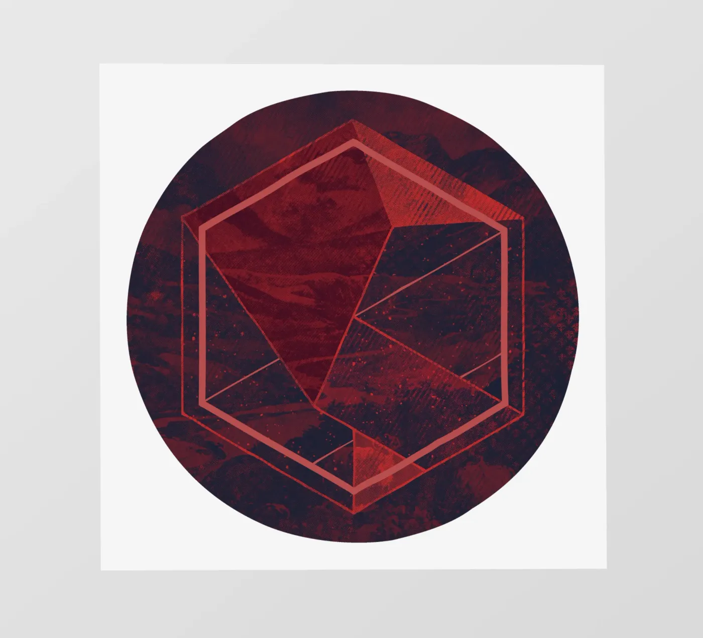 Thinking fotobehang van againstbound