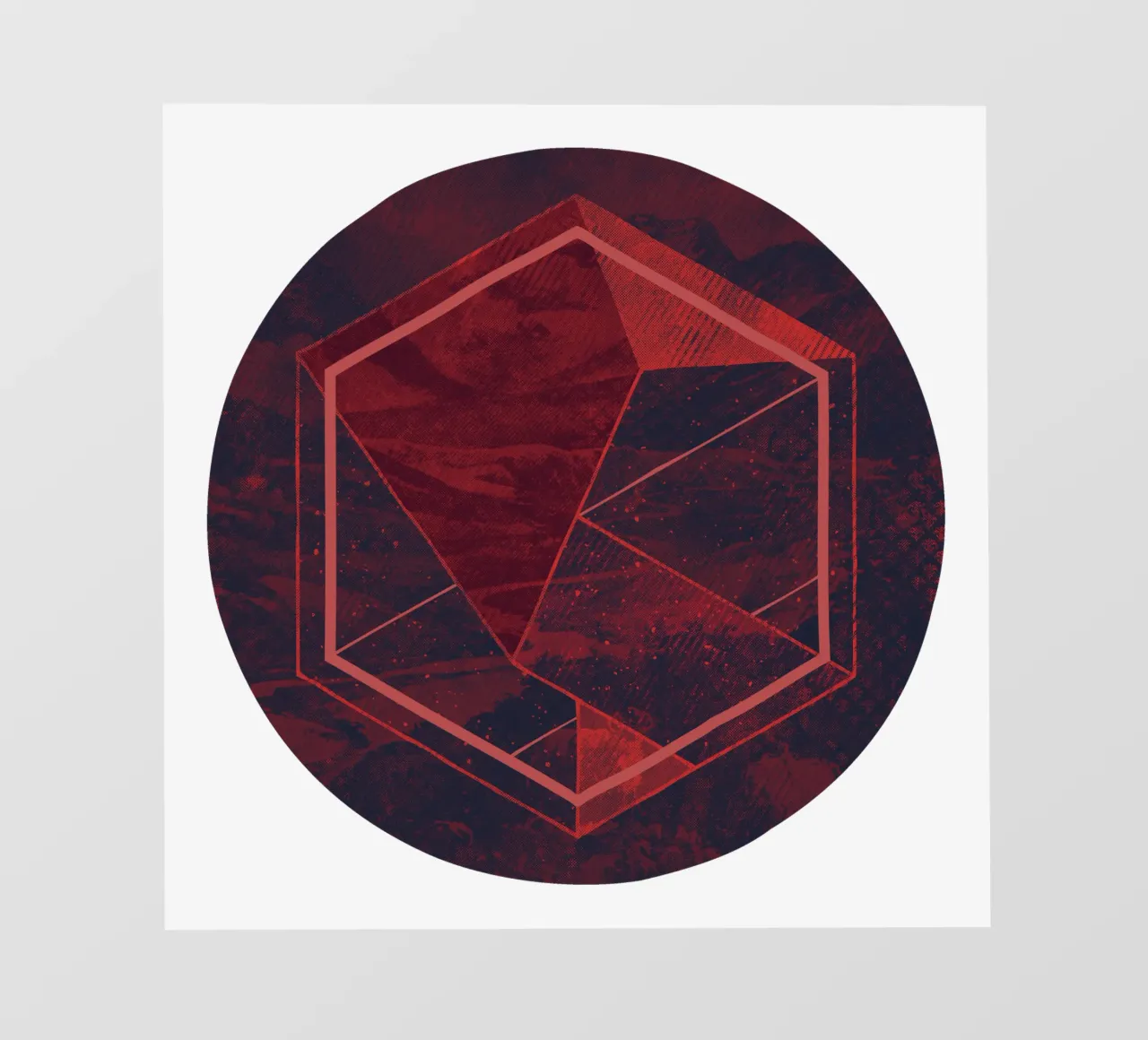 Thinking fotobehang van againstbound