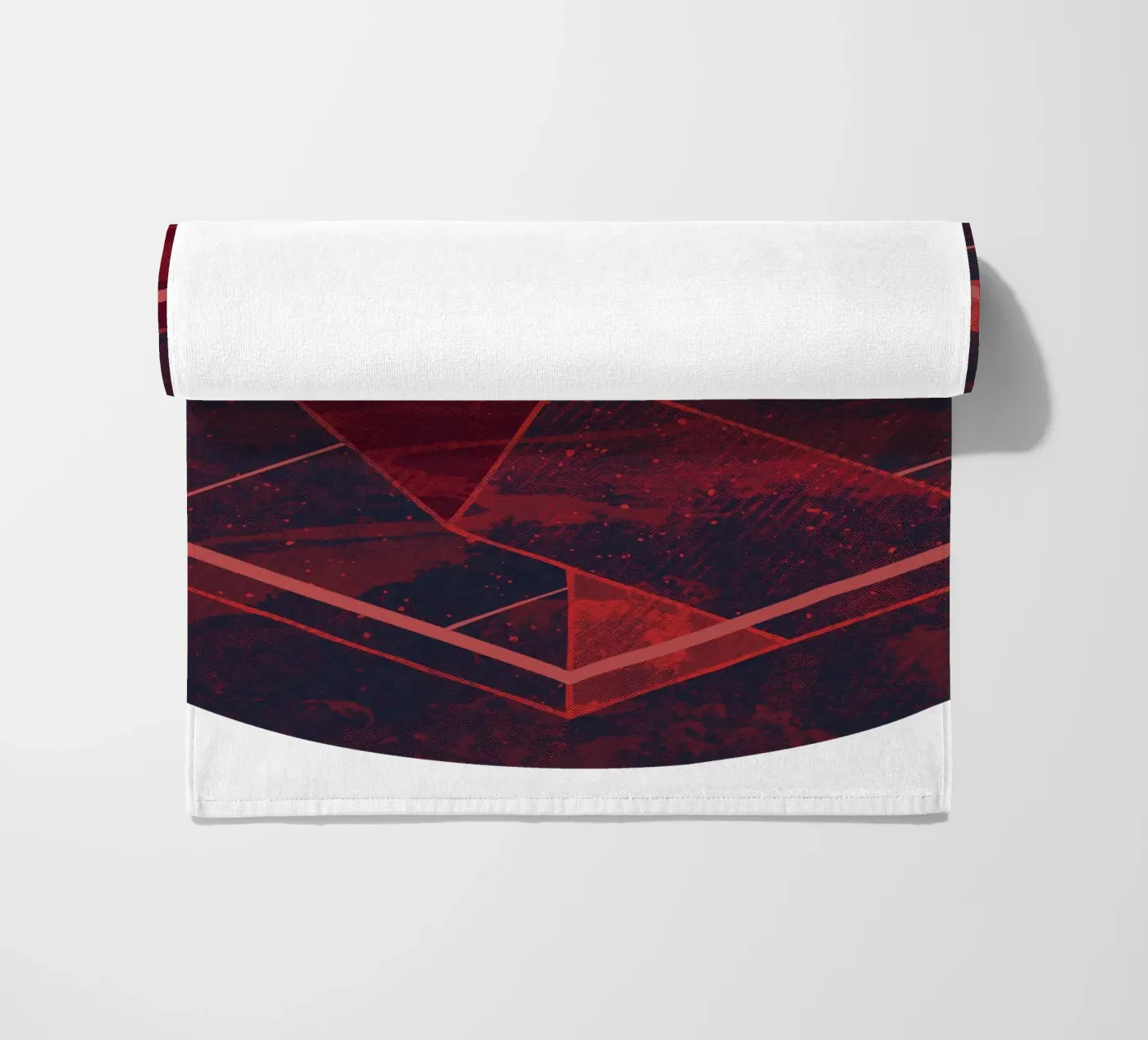 Thinking beach towel by againstbound