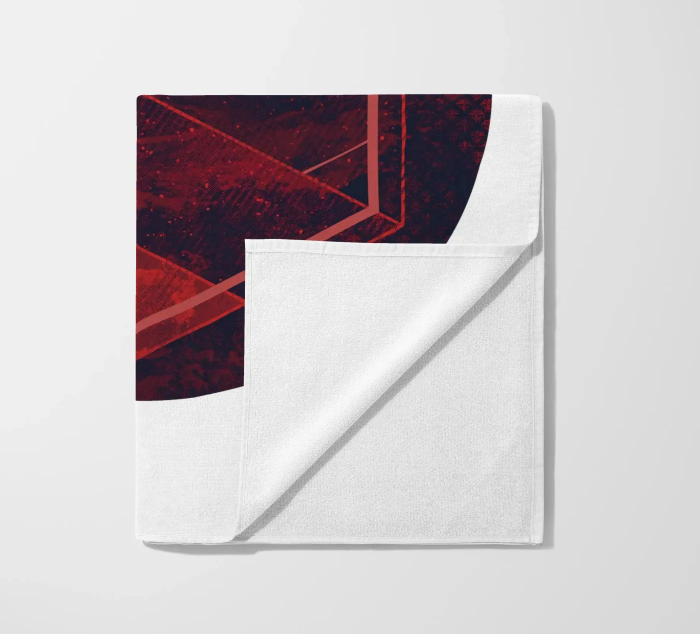 Thinking beach towel by againstbound