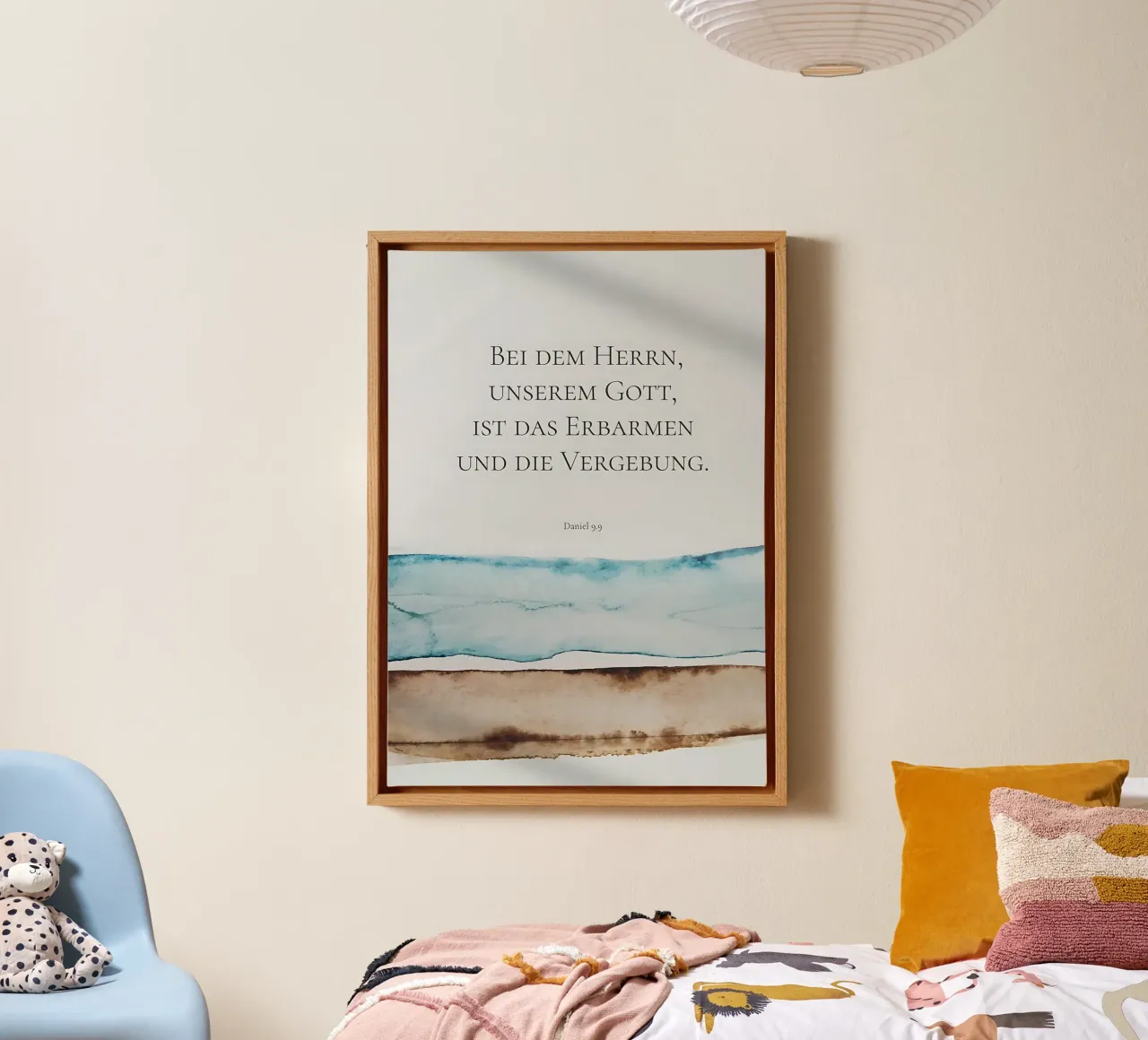 God’s Mercy and Forgiveness canvas with Floater frame by Isabel Hill