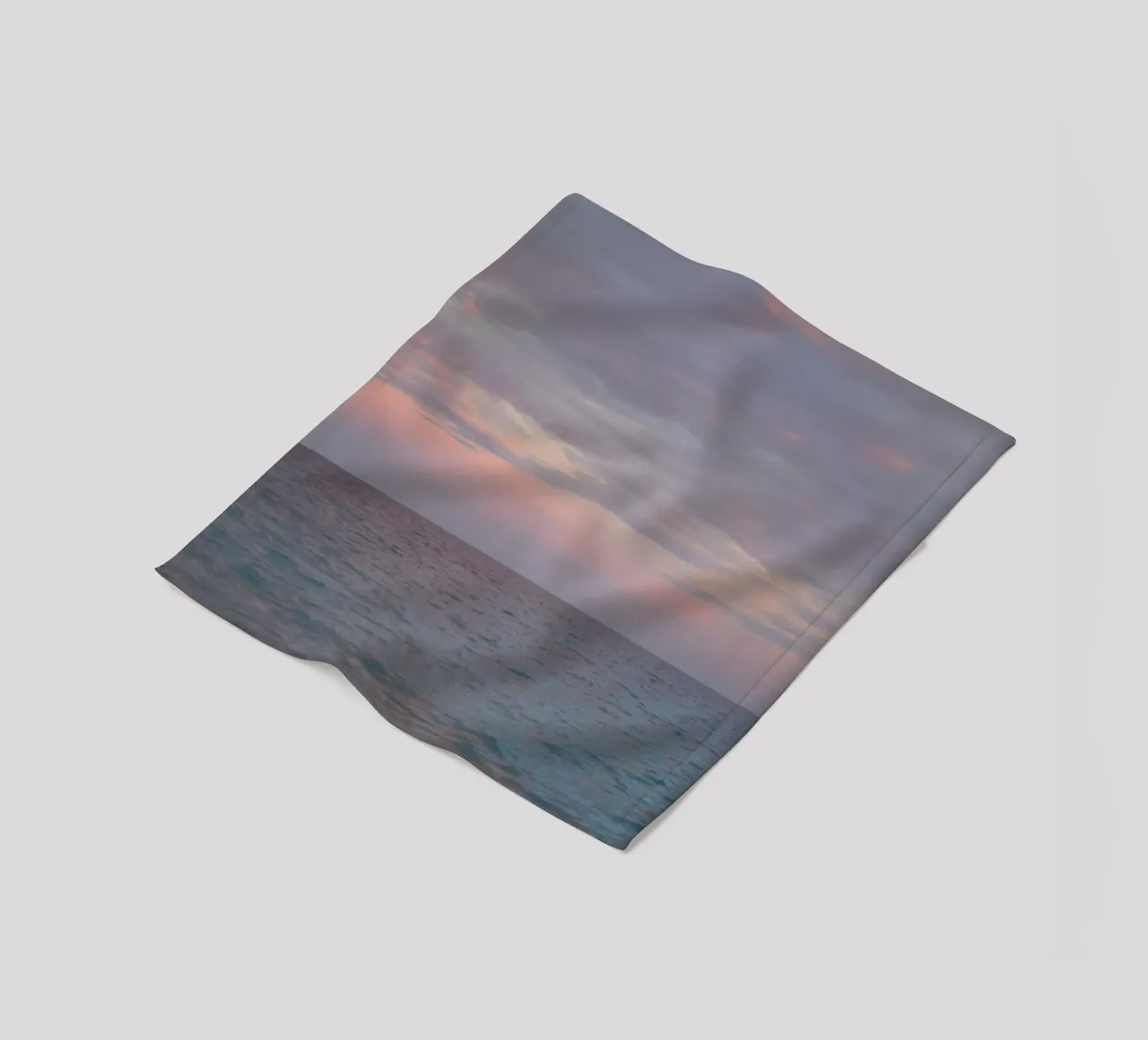 Calm Sea fleece blanket by Hey Vincent