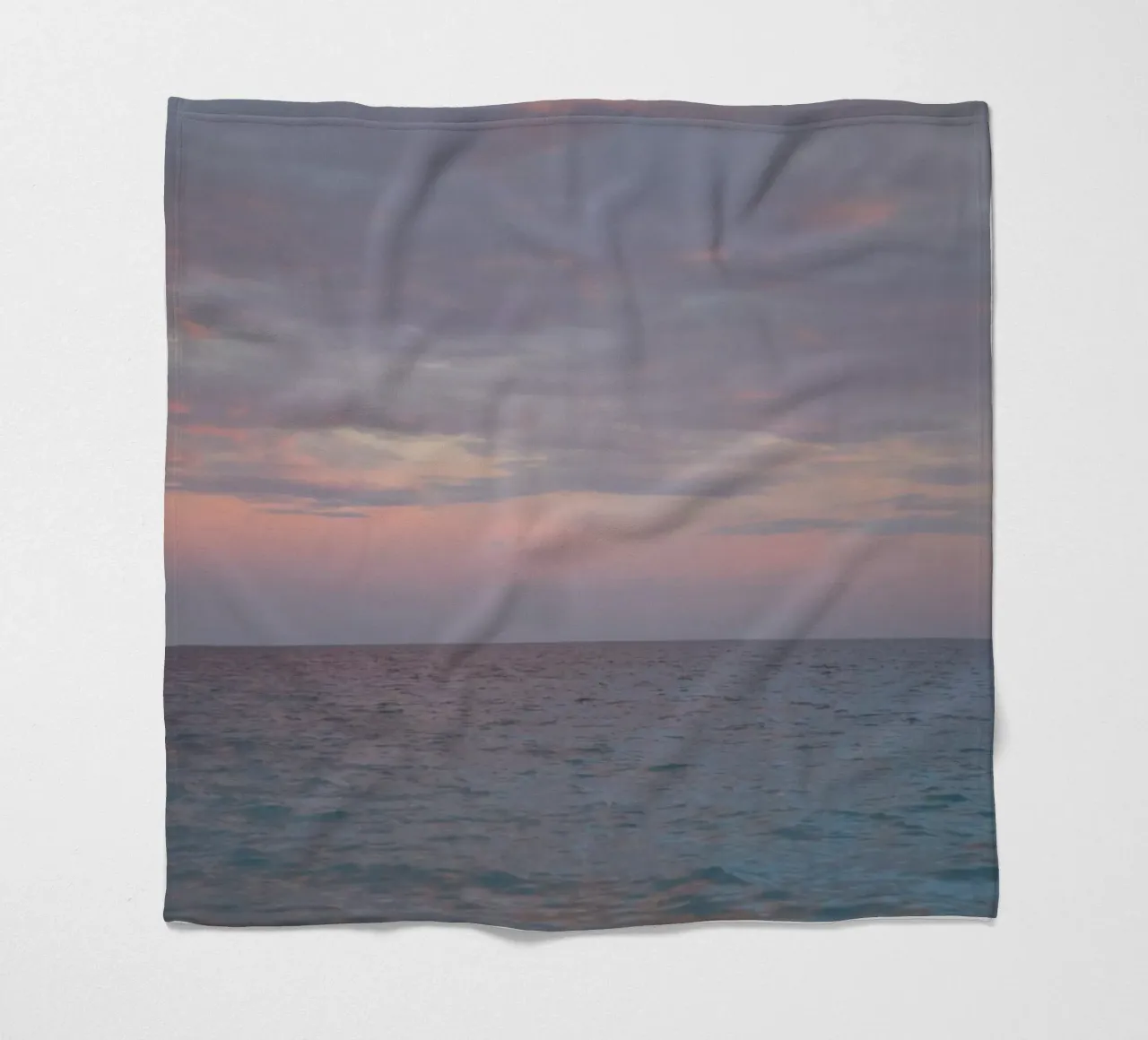 Calm Sea fleece blanket by Hey Vincent
