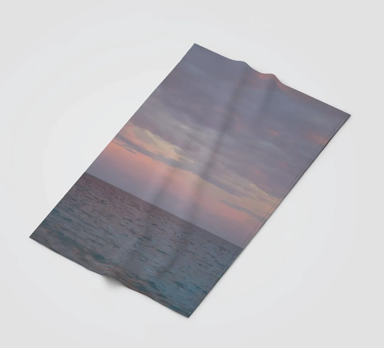 Calm Sea fleece blanket by Hey Vincent