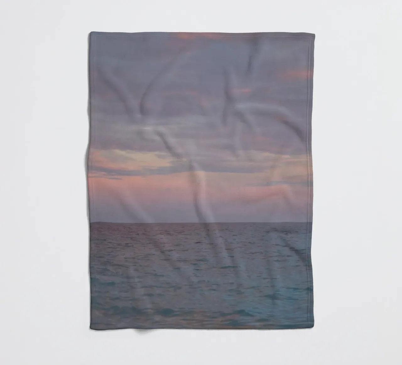 Calm Sea fleece blanket by Hey Vincent