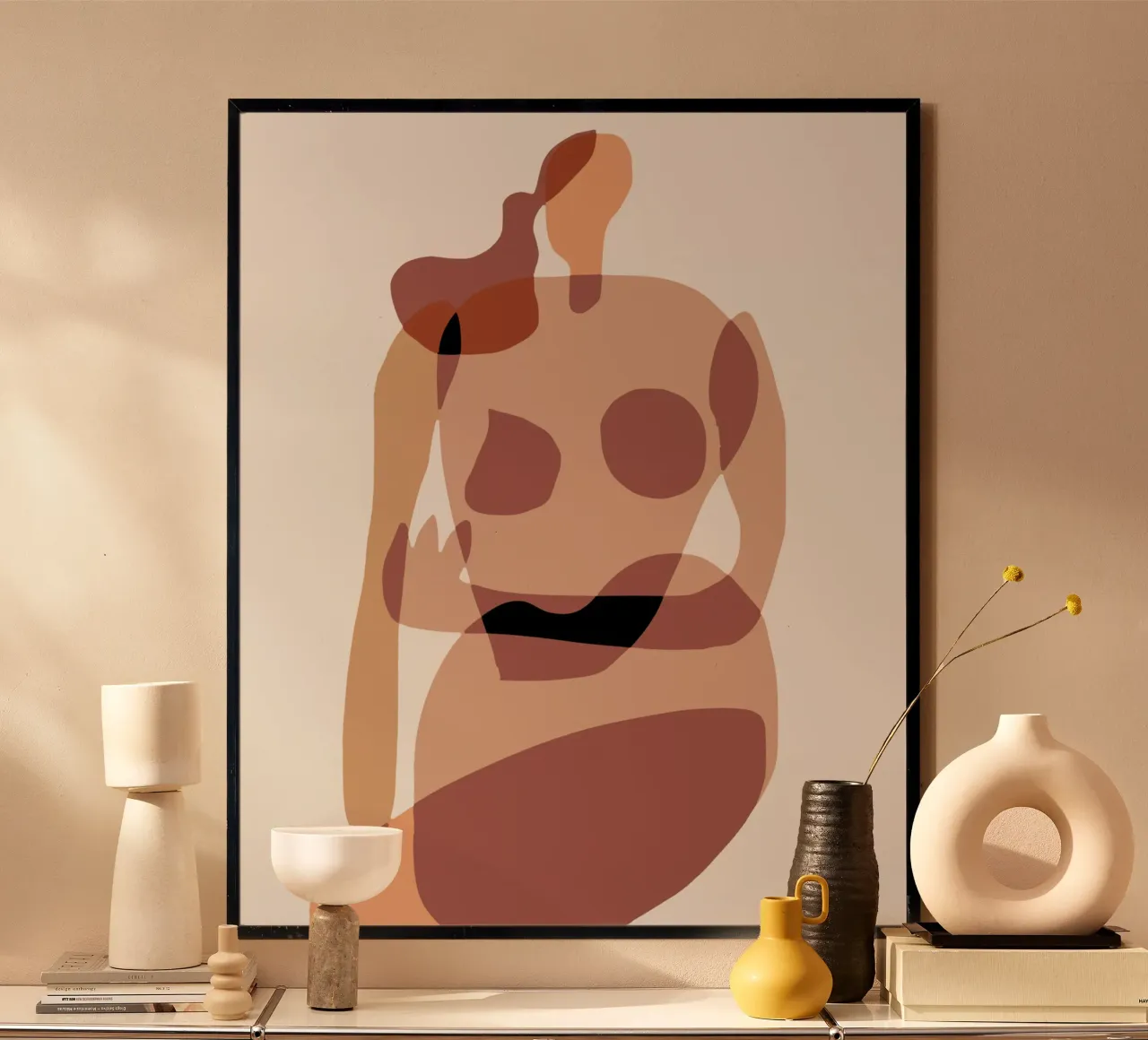 Beige nudo 03 poster da Little Dean