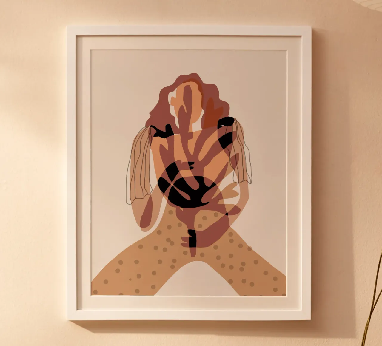 Ragazza e corallo poster da Little Dean