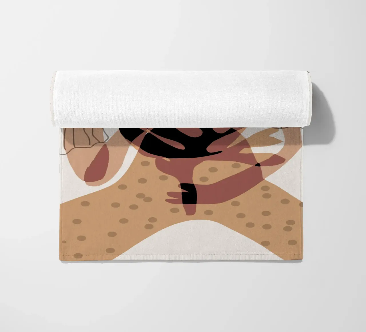 Ragazza e corallo telo mare da Little Dean