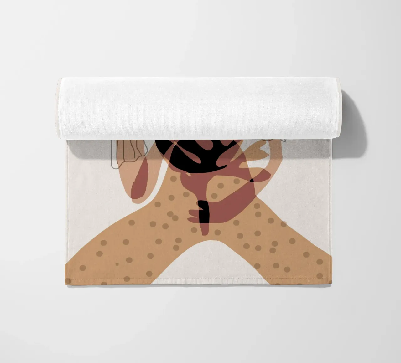 Ragazza e corallo telo mare da Little Dean