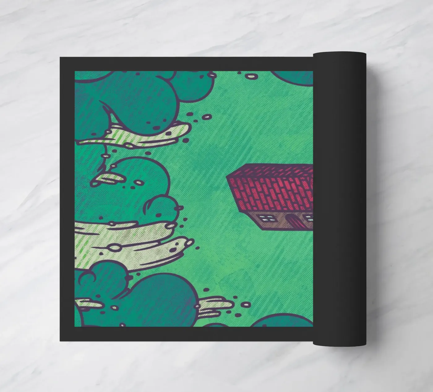 Away From Everything doormat by againstbound