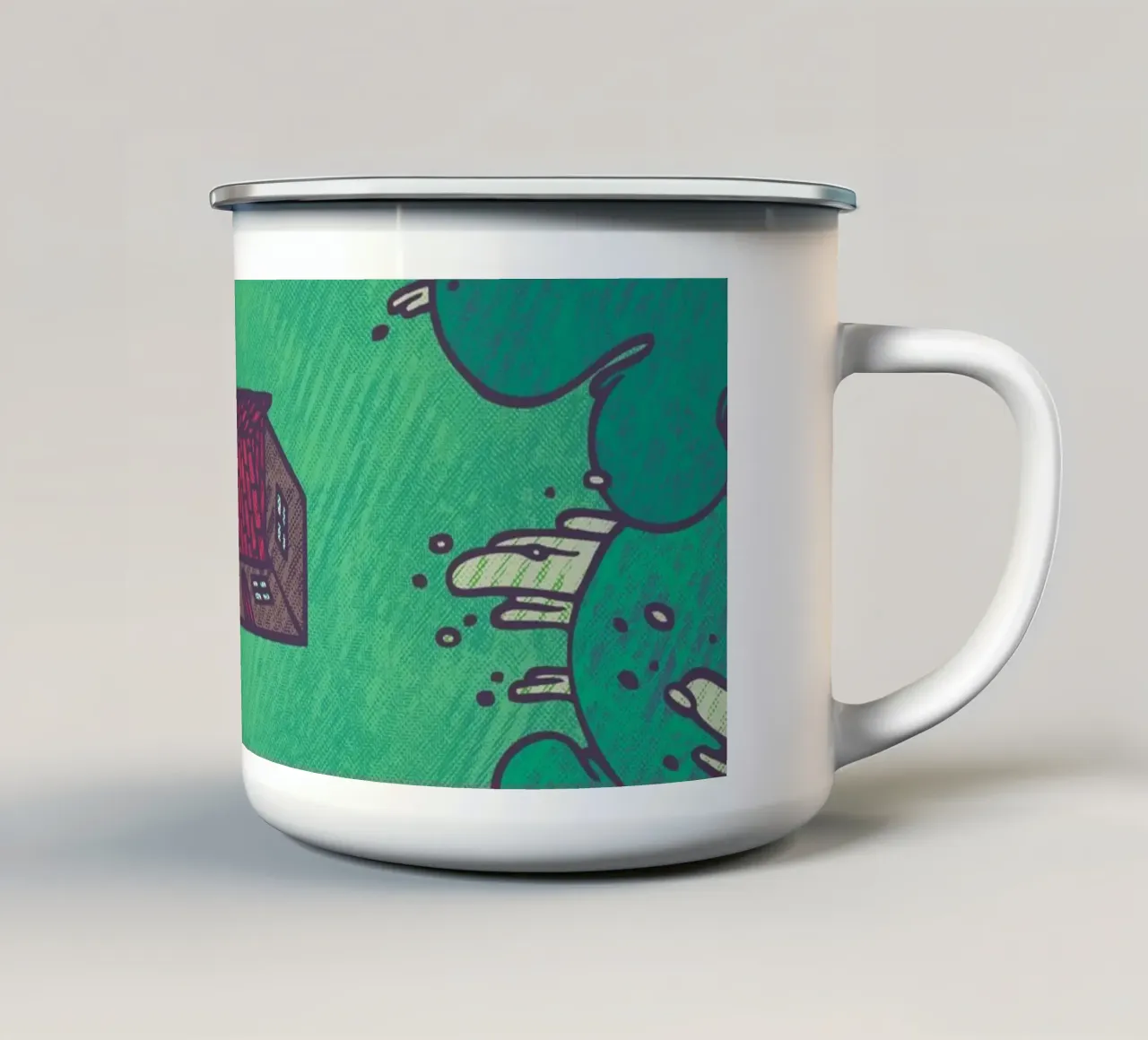 Away From Everything tazza in smalto da againstbound