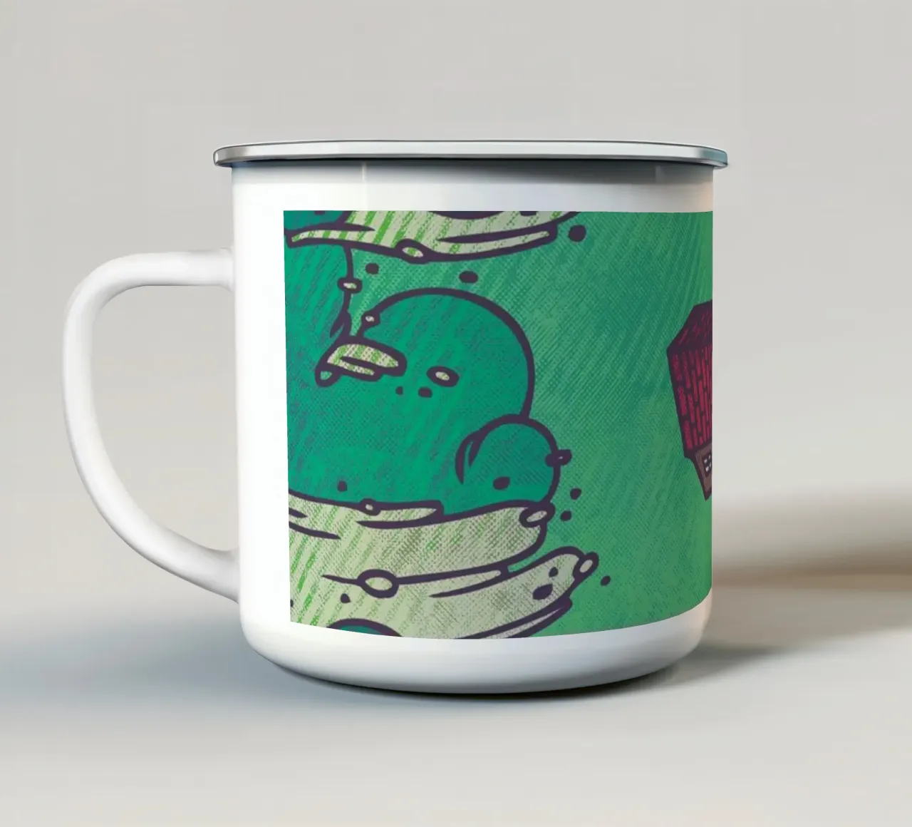 Away From Everything tazza in smalto da againstbound