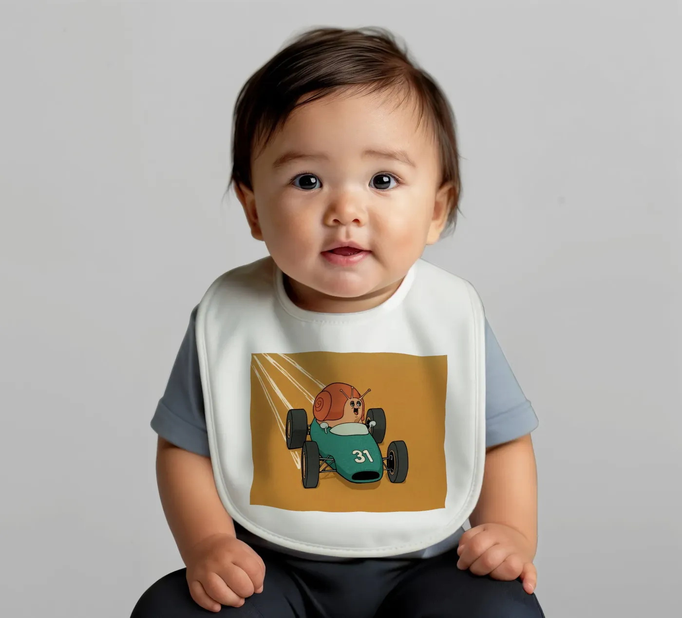 Escar-go! bavaglino da DesignDoodle