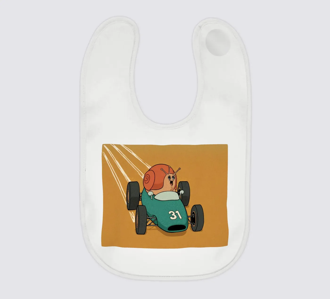 Escar-go! bavaglino da DesignDoodle