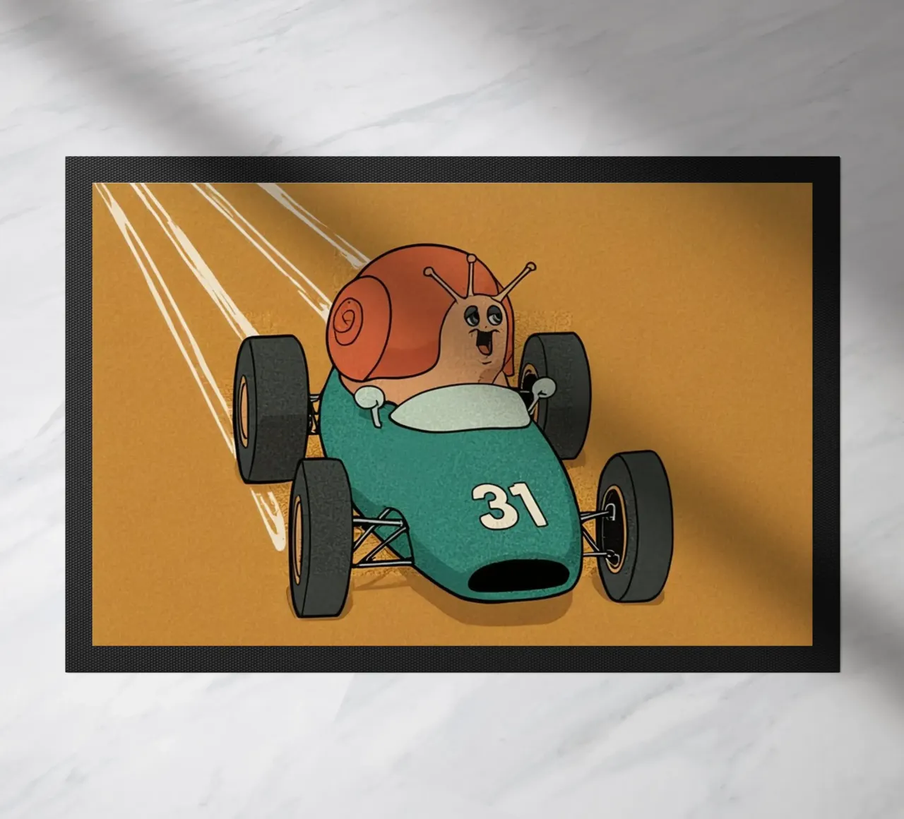 Escar-go! zerbino da DesignDoodle