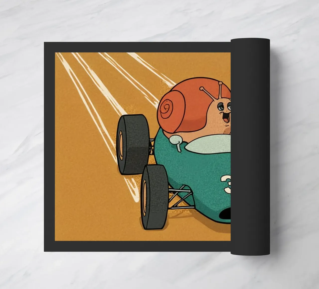 Escar-go! zerbino da DesignDoodle