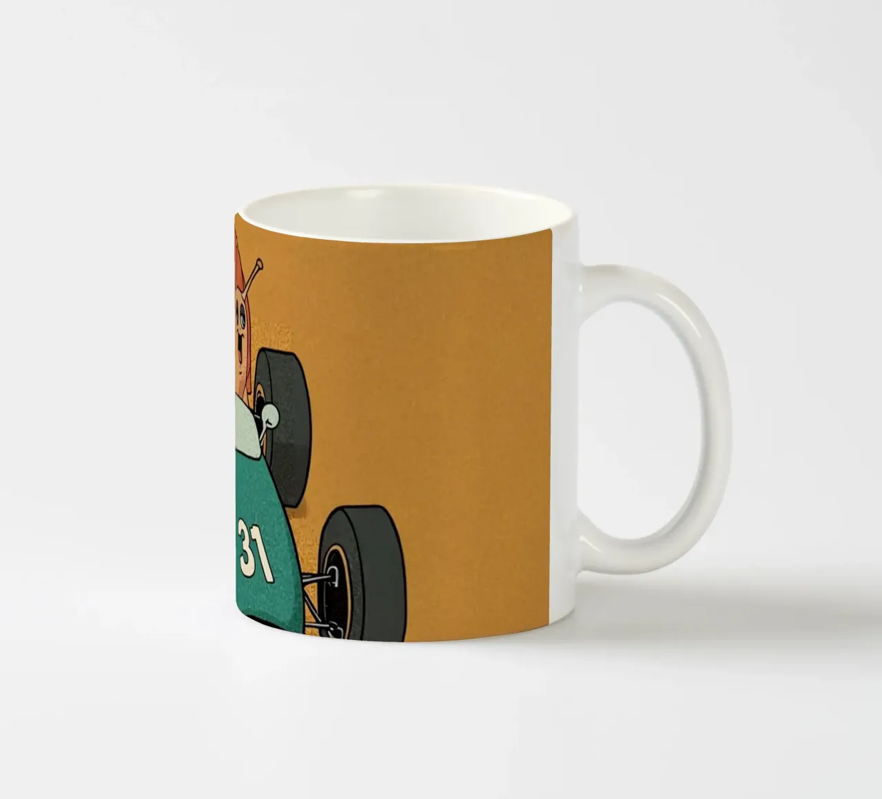 Escar-go! tazza in ceramica da DesignDoodle